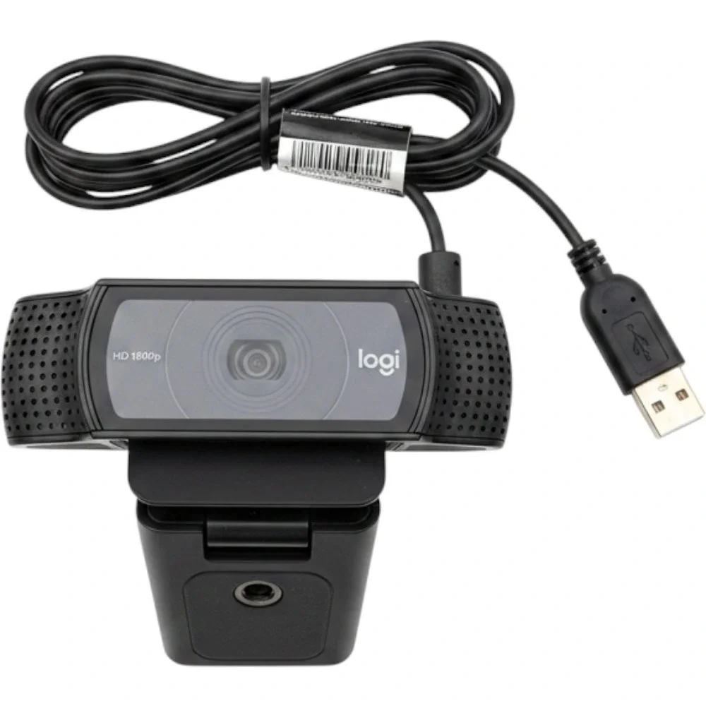 Logitech C920 HD Pro Webcam 1080p Video Calling V-U0028 Black USB Streaming